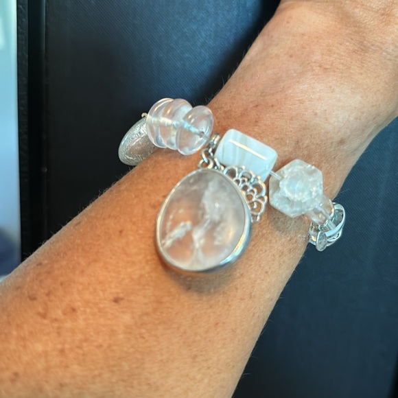 White and clear Silpada set - Picture 5 of 5